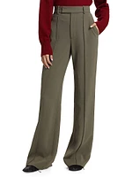 Weyes Matte Viscose Crepe Pants