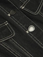 Eagleton Denim Sleeveless Minidress