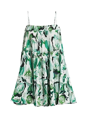 Shandon Pleated Minidress