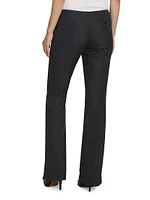 Prince Of Wales Wool-Mohair Pants