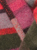 Striped Cashmere Smoking Jacket