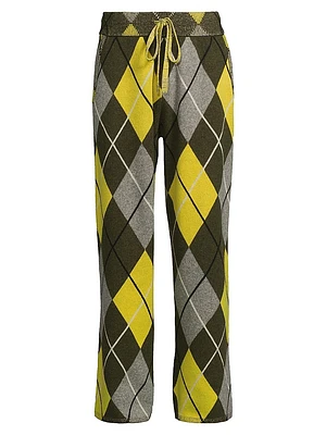 Argyle Cashmere Lounge Pants