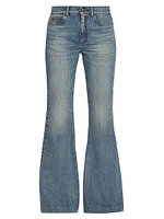 Denim High-Rise Boot-Cut Jeans