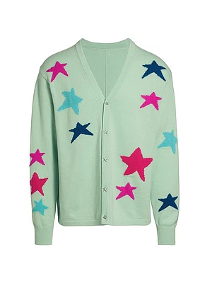 Starry Night V-Neck Cardigan