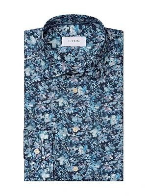 Contemporary-Fit Floral Shirt