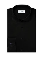 Contemporary-Fit Knit Jaquard Shirt