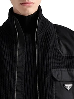 Wool Mock Turtleneck Sweater