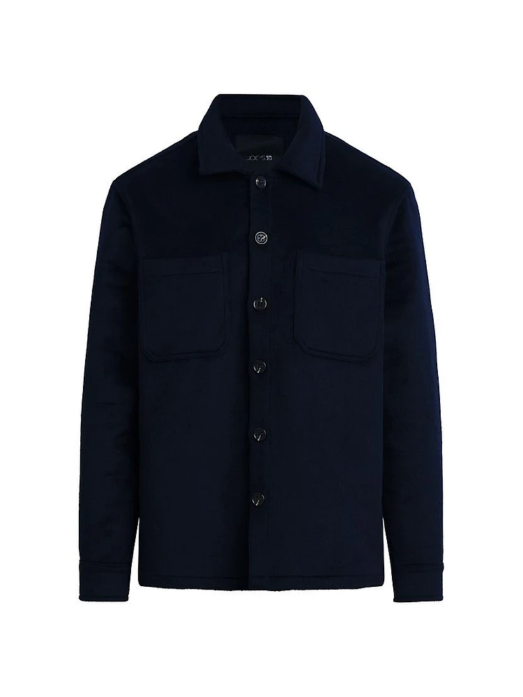 Leon Wool-Blend Shirt