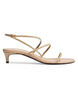 Loop Strappy Leather Sandals
