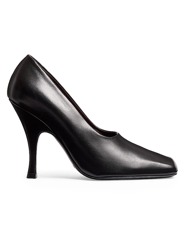Eva 100MM Leather Pumps
