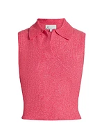 Kiara Rib-Knit Sleeveless Top