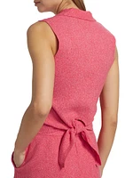 Kiara Rib-Knit Sleeveless Top