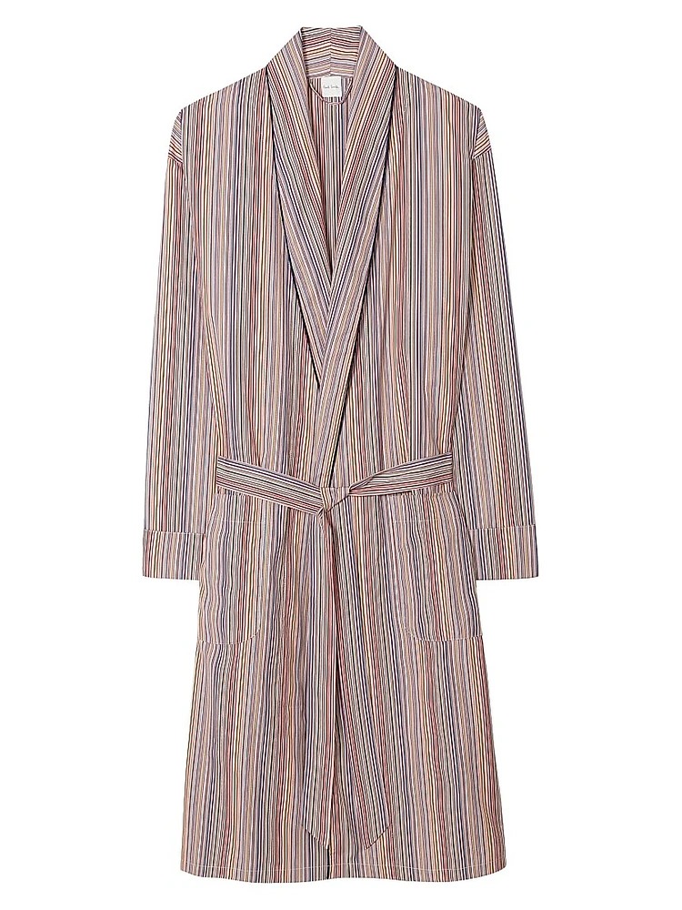Striped Dressing Gown