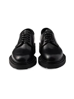 Brushed Leather Derby Shoes
