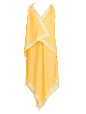 Italian Handkerchief Midi-Dress