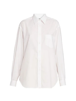 Cotton Poplin Blouse