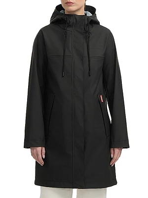 Spring Logo Rain Coat