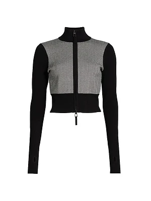 Reece Zip- Front Sweater