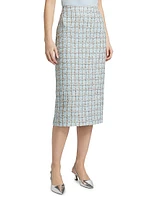 Leilani Tweed Pencil Skirt