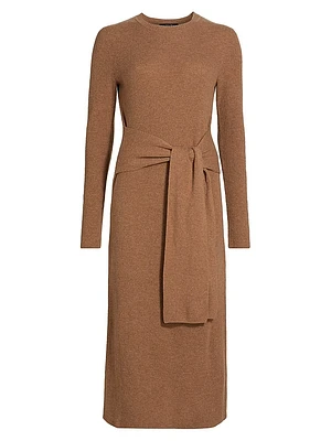 Blakely Tie-Waist Midi-Dress