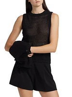 Estelle Crocheted Cotton Top