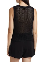 Estelle Crocheted Cotton Top