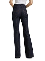 Flared Boot-Leg Jeans
