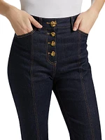 Flared Boot-Leg Jeans