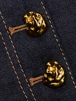 Flared Boot-Leg Jeans