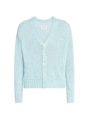Hemp V-Neck Cardigan