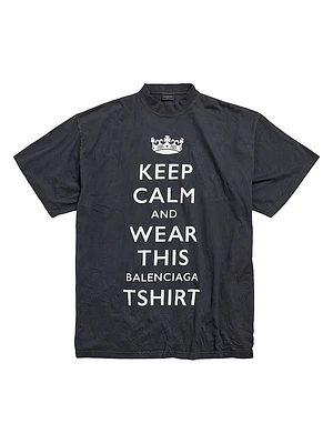 Keep Calm Oversized T-Shirt