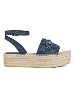 Paloma Cotton Platform Espadrille Sandals
