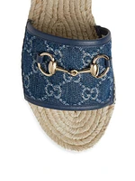 Paloma Cotton Platform Espadrille Sandals