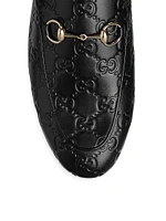 Princetown Horsebit GG Leather Slip-On Loafers