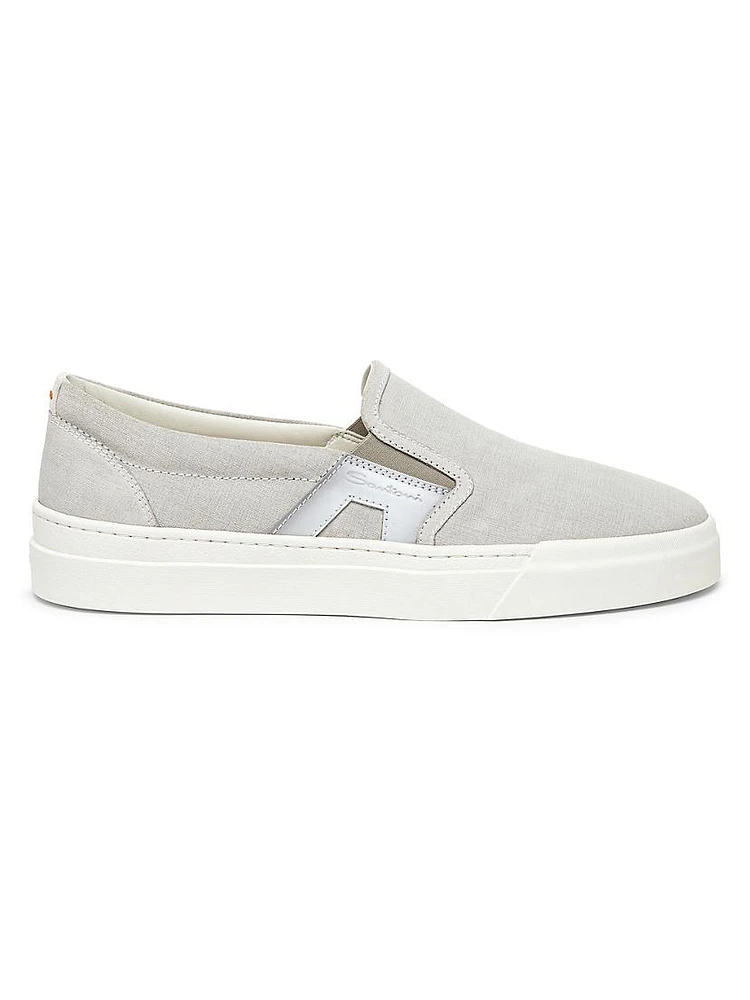 Suede Slip-On Sneakers