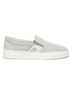 Suede Slip-On Sneakers