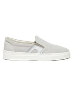 Suede Slip-On Sneakers