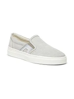 Suede Slip-On Sneakers
