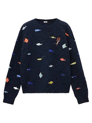 Suna Fujita x LOEWE Fish Sweater