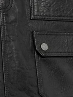 Parker Leather Mini Skirt