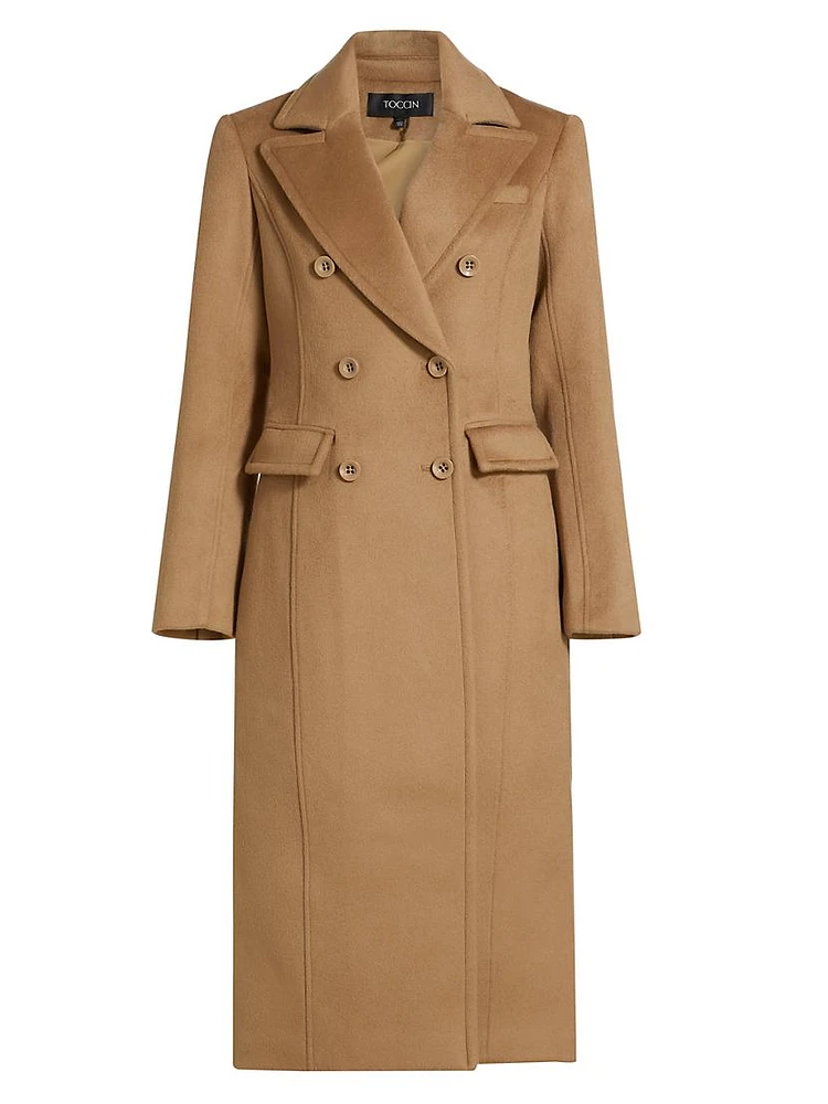 Bria Wool Double-Breasted Coat