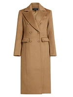 Bria Wool Double-Breasted Coat