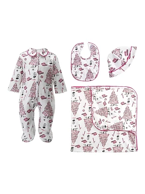 Eloise Baby Girl's Christmas Tree Gift Set