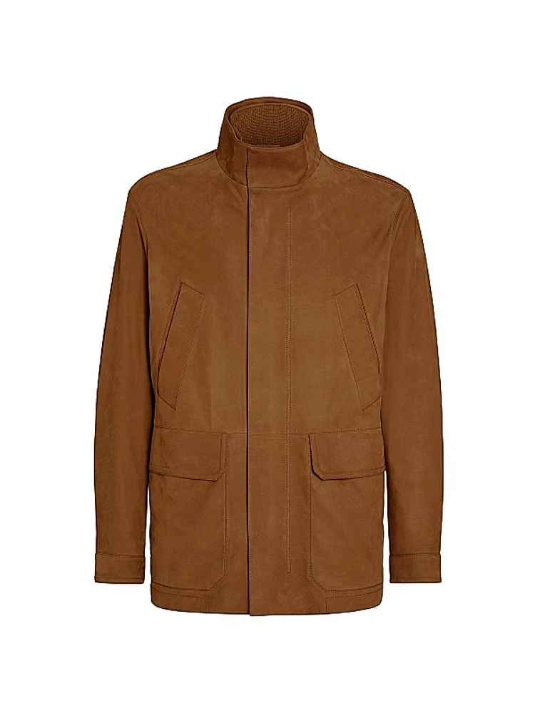Nubuck Car Coat