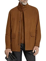 Nubuck Car Coat