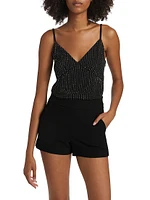 Crystal-Embellished Camisole