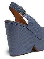Dylan Leather Platform Sandals