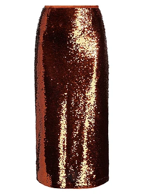 Wray Sequin Skirt