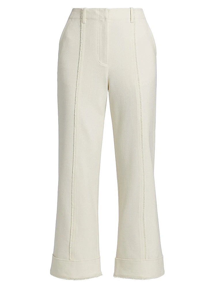 Sully Wide-Leg Cropped Pants