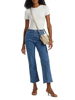 Ansel Crop Flare Jeans